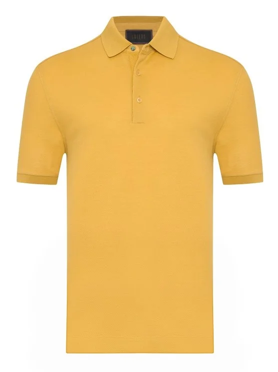 Gallus Hardal Polo Yaka Pike Pamuk Regular Fit Tişört - Gallus