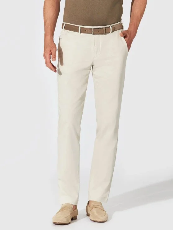 Hiltl Chino Bej Rengi Slim Fit Pamuk Pantolon - Hiltl