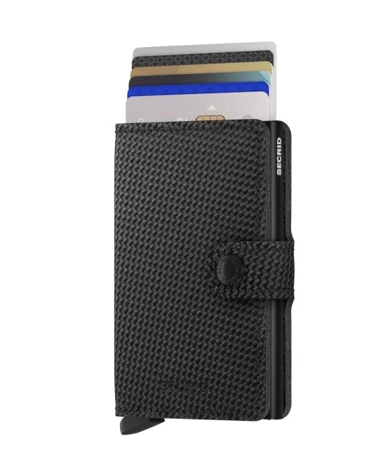 Secrid Miniwallet Carbon Black Cüzdan - Secrid 