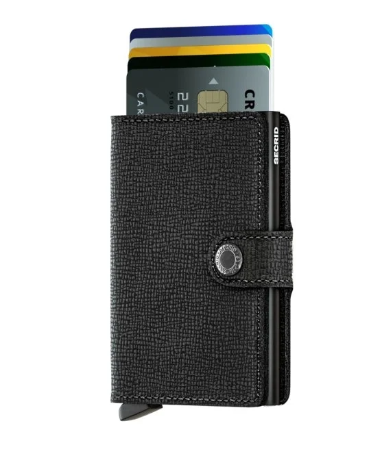 Secrid Miniwallet Crisple Black Wallet - Secrid 