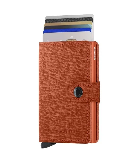 Secrid Miniwallet Crisple Pumpkin Cüzdan - Secrid 