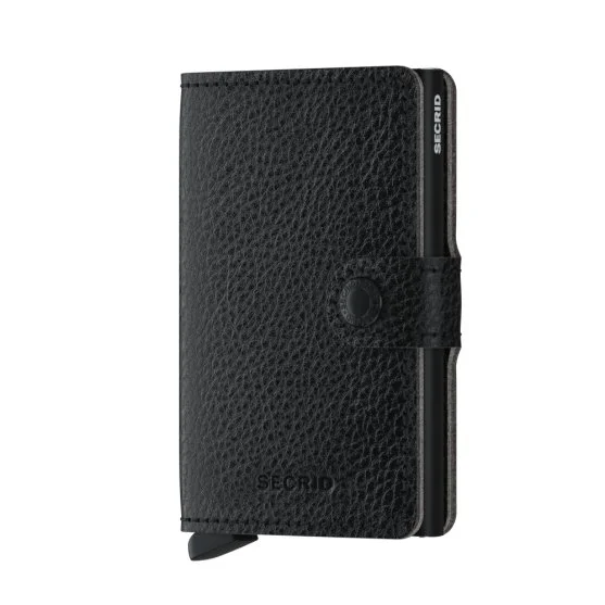 Secrid Miniwallet Veg Black Cüzdan - Secrid 