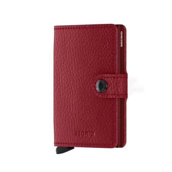 Secrid Miniwallet Veg Tanned Rosso Bordeaux Cüzdan - Secrid