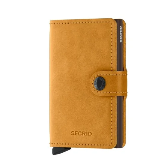 Secrid Miniwallet Vintage Ochre Cüzdan - Secrid 