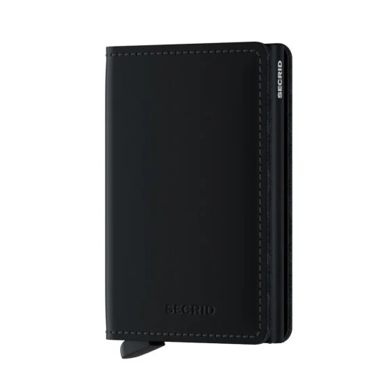 Secrid Slimwallet Matte Black Cüzdan - Secrid 