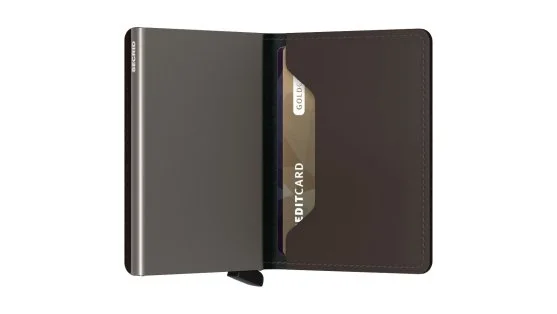 Secrid Slimwallet Matte Truffle Cüzdan - Secrid 