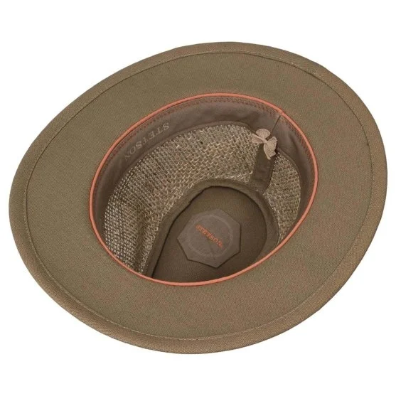 Stetson Bej Rengi Traveller Seagrass Hasır Şapka - Stetson