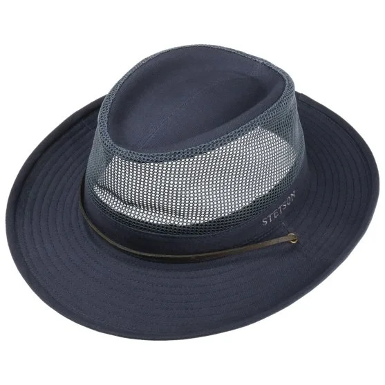 Stetson Lacivert Outdoor Air Cotton Coolmax Şapka - Stetson