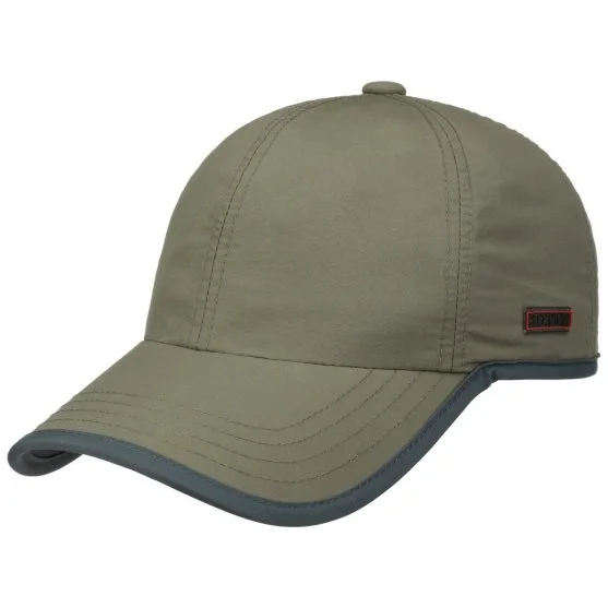 Stetson Yeşil Baseball Cap Outdoor Uv Protection Coolmax Water Repellent Ayarlanabilir Şapka - Stetson