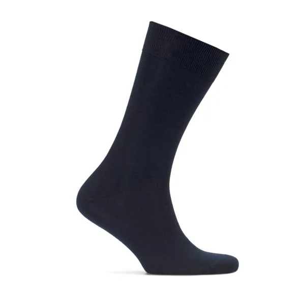 Bresciani Navy Blue Socks - 1