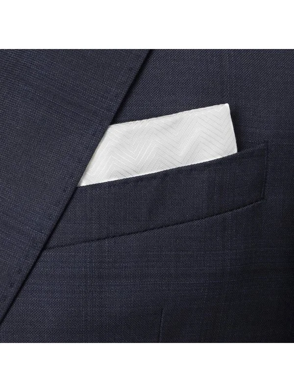 Carl Gross Cerruti Süper 130'S Lacivert Ekoseli Yün Takım Elbise - 2