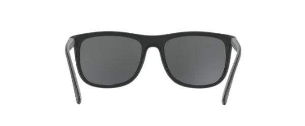 Emporio Armani Matte Black Square Güneş Gözlüğü - 6