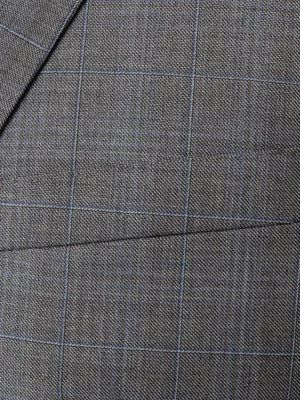 Carl Gross Light Grey Checked Suit - 2