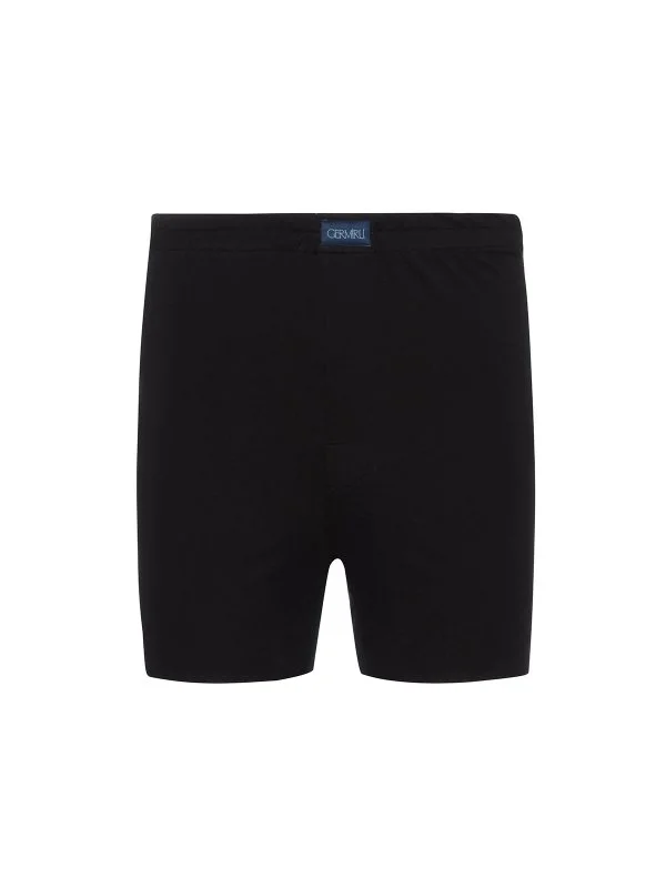 Germirli Black Cotton 3D Germirli Slim Boxer Shorts Boxer Shorts - 1
