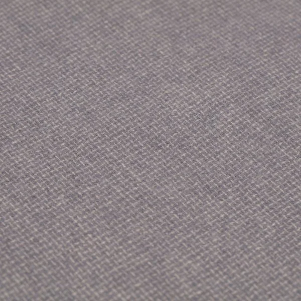 Grey Micro Patterned Wool Scarf with Germirli - 2