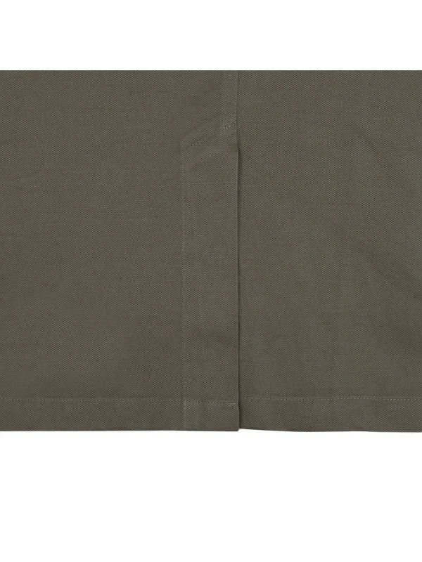 Germirli Khaki Beyoğlu Cotton Linen Jacket Shirt - 5