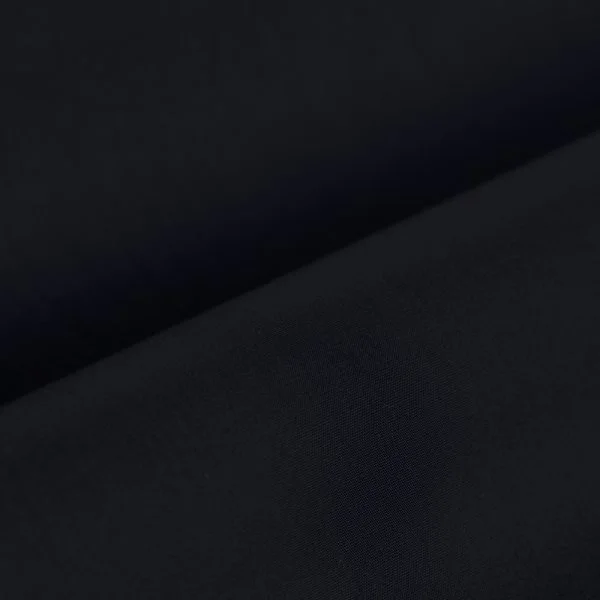Non Iron Navy Poplin Classic Collar Tailor Fit Shirt with Germirli - 3