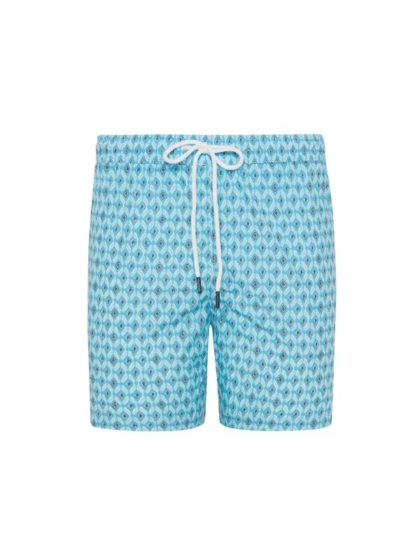 Gran Sasso Recycled Microfiber Blue Swimsuit - 1
