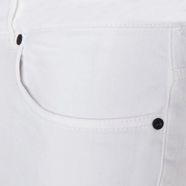 Hiltl 5 Pocket Ecru Cotton Elastane Slim Fit Trousers - 3