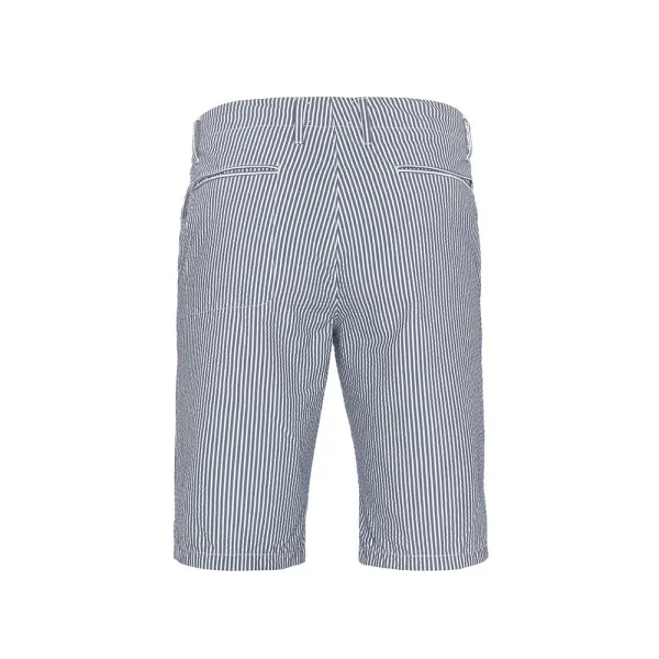 Hiltl Bermuda Navy White Striped - 2