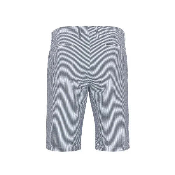 Hiltl Bermuda Navy White Striped - 2