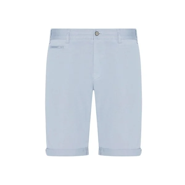 Hiltl Blue Cotton Elastane Bermuda - 1