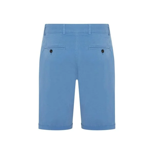 Hiltl Blue Cotton Elastane Bermuda - 3