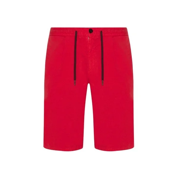 Hiltl Coral Linen Lyocell Elastane Bermuda - 1