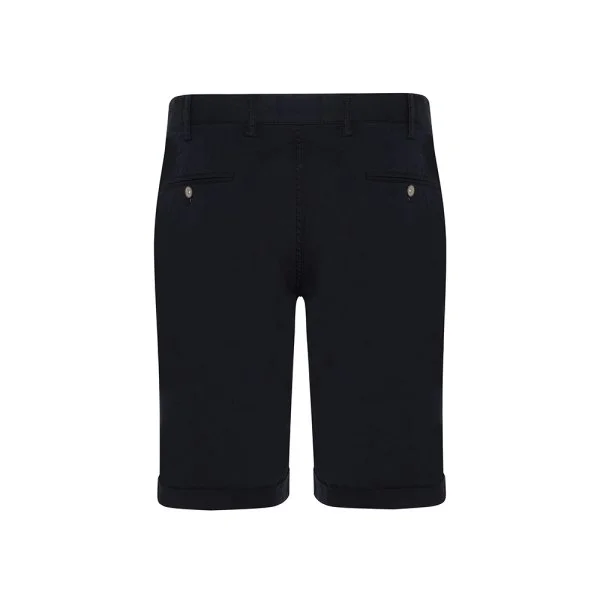 Hiltl Navy Blue Cotton Elastane Bermuda - 2