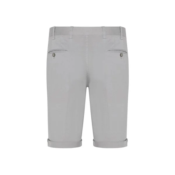 Hiltl Stone Color Cotton Elastane Bermuda - 2