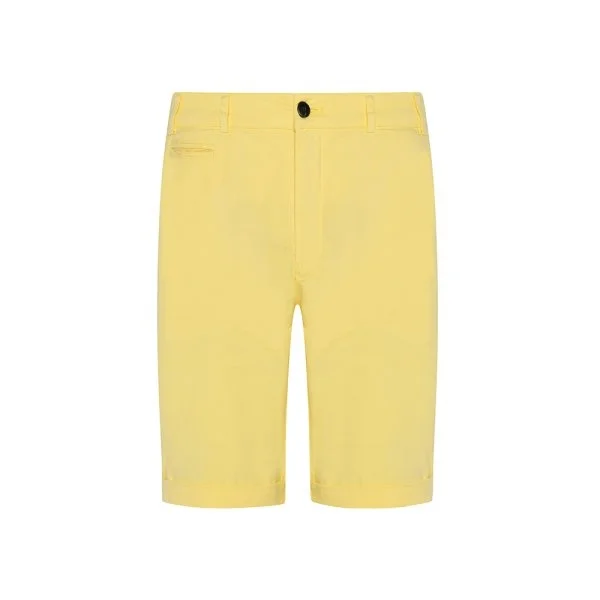 Hiltl Yellow Cotton Elastane Bermuda - 1