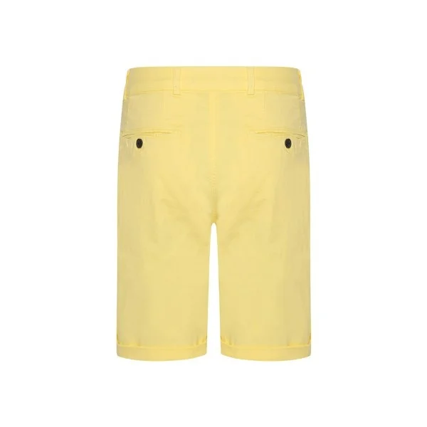 Hiltl Yellow Cotton Elastane Bermuda - 3