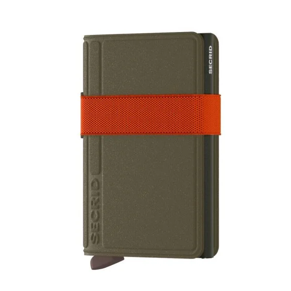 Secrid Bandwallet Liba Green Orange Wallet - 1