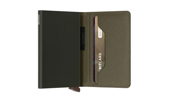 Secrid Bandwallet Liba Green Orange Wallet - 4