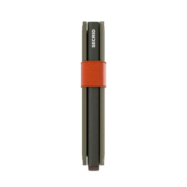 Secrid Bandwallet Liba Green Orange Wallet - 5