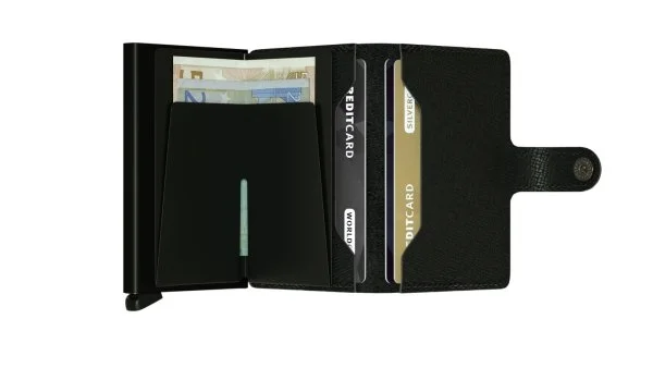 Secrid Miniwallet Crisple Black Wallet - 3