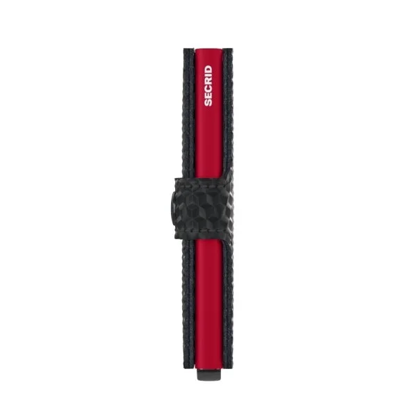 Secrid Miniwallet Cubic Black Red Wallet - 5