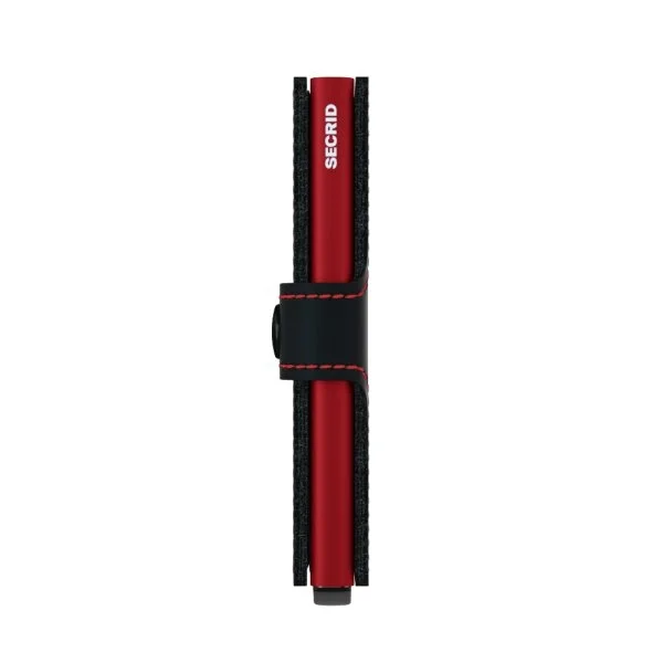 Secrid Miniwallet Matte Black Red Wallet - 5