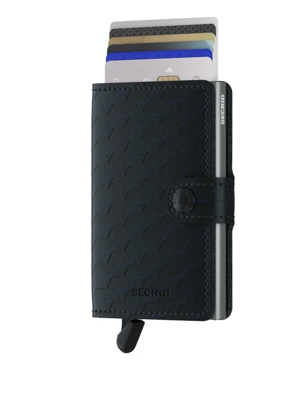 Secrid Miniwallet Optical Black Titanium Wallet - 2
