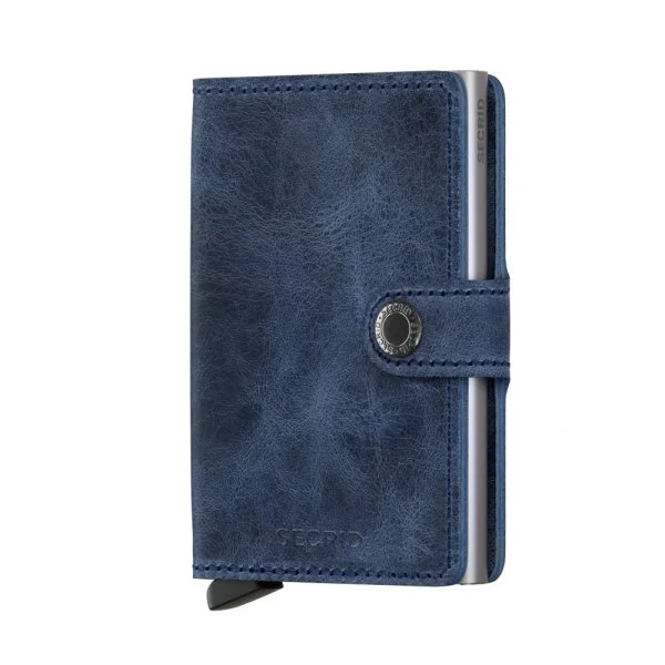 Secrid Miniwallet Vintage Blue Wallet - 1