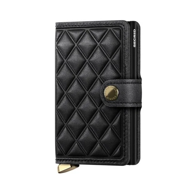 Secrid Premium Miniwallet Emboss Diamond Black Wallet - 1