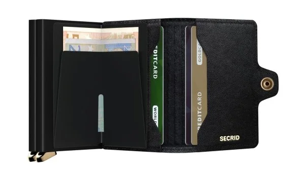Secrid Premium Twinwallet Emboss Diamond Black Wallet - 4