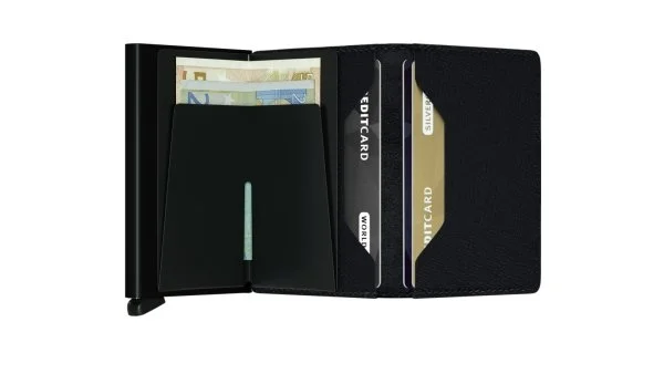 Secrid Slimwallet Crisple Black Wallet - 3