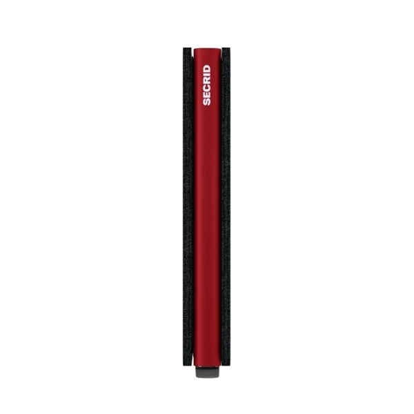 Secrid Slimwallet Matte Black Red Wallet - 5
