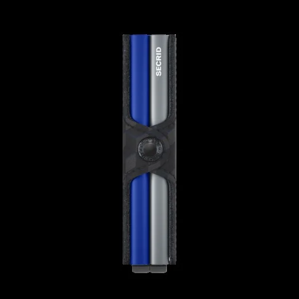 Secrid Twinwallet Optical Titanium Blue Wallet - 5