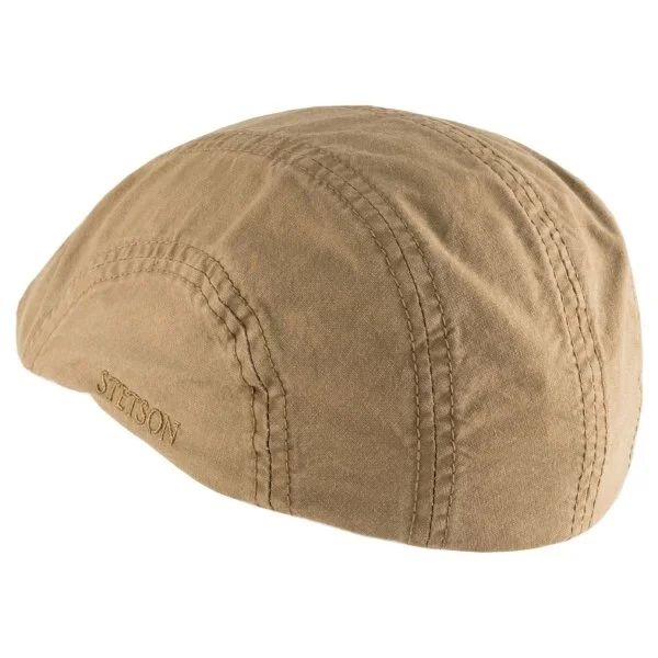 Stetson Beige Ivy Cap Delave Organic Cotton Uv Protection Hat - 3