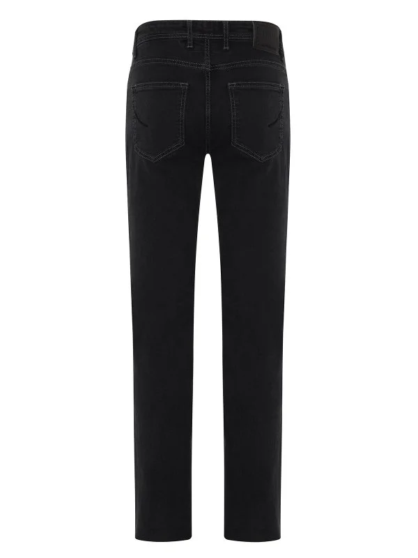 Gallus 5 Cep Antracite Regular Fit Denim Pantolon - 3