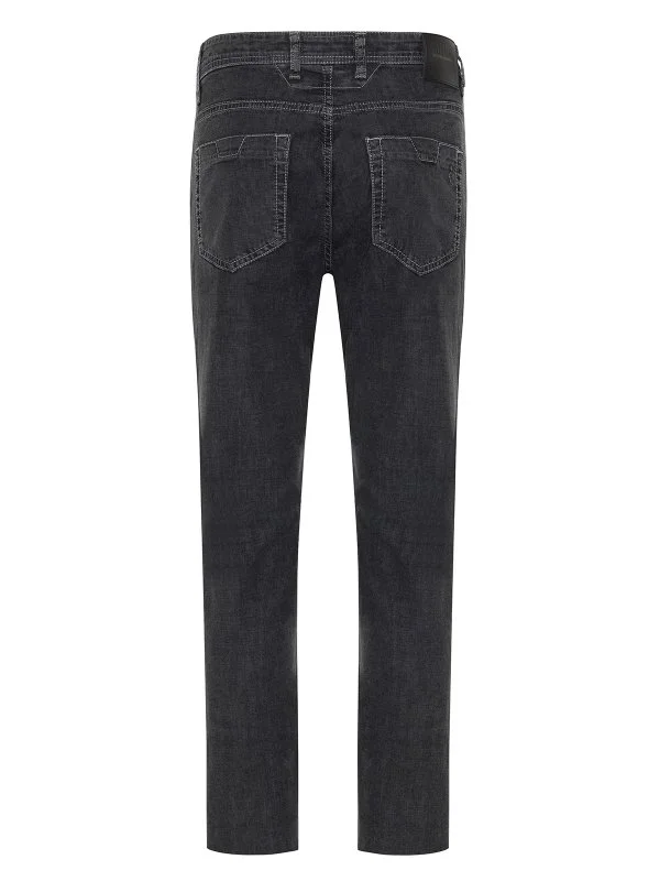 Gallus 5 Cep Gri Esnek Regular Fit İnce Denim Pantolon - 3