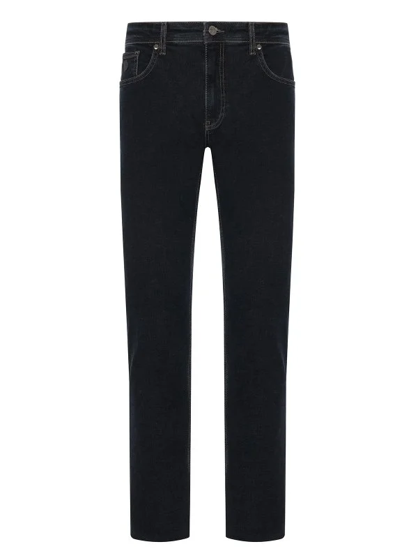 Gallus 5 Cep Koyu Lacivert Regular Fit Denim Pantolon - 1