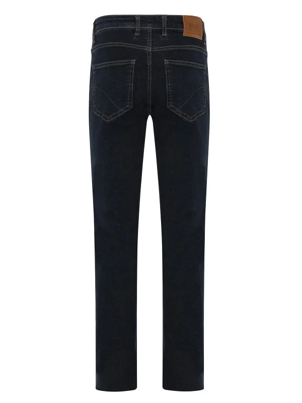 Gallus 5 Cep Koyu Lacivert Regular Fit Denim Pantolon - 3